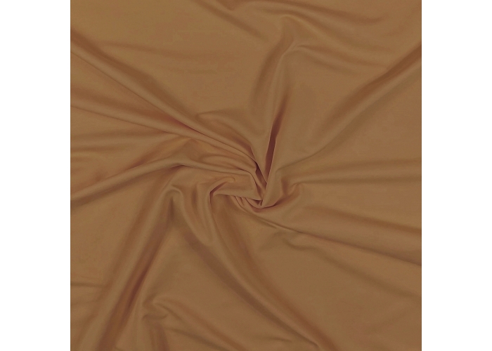 DZIANINA DRESOWA PĘTELKA - BEŻOWY TOFFI - 250g/m²/180cm